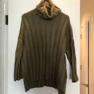 Zara oversized cable knit sweater